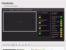 Tablet Screenshot of filmkritic.com